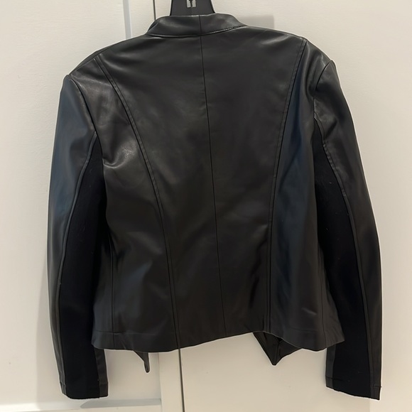 BB Dakota size XS faux leather lightweight open jacket - Picture 2 of 4